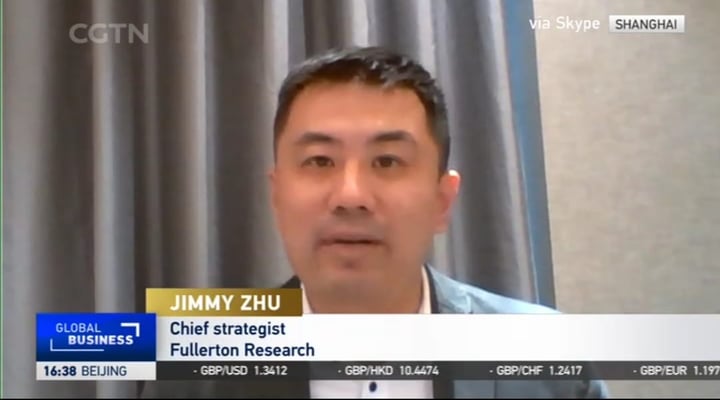 Jimmy Zhu LIVE On CGTN 27 January 2022